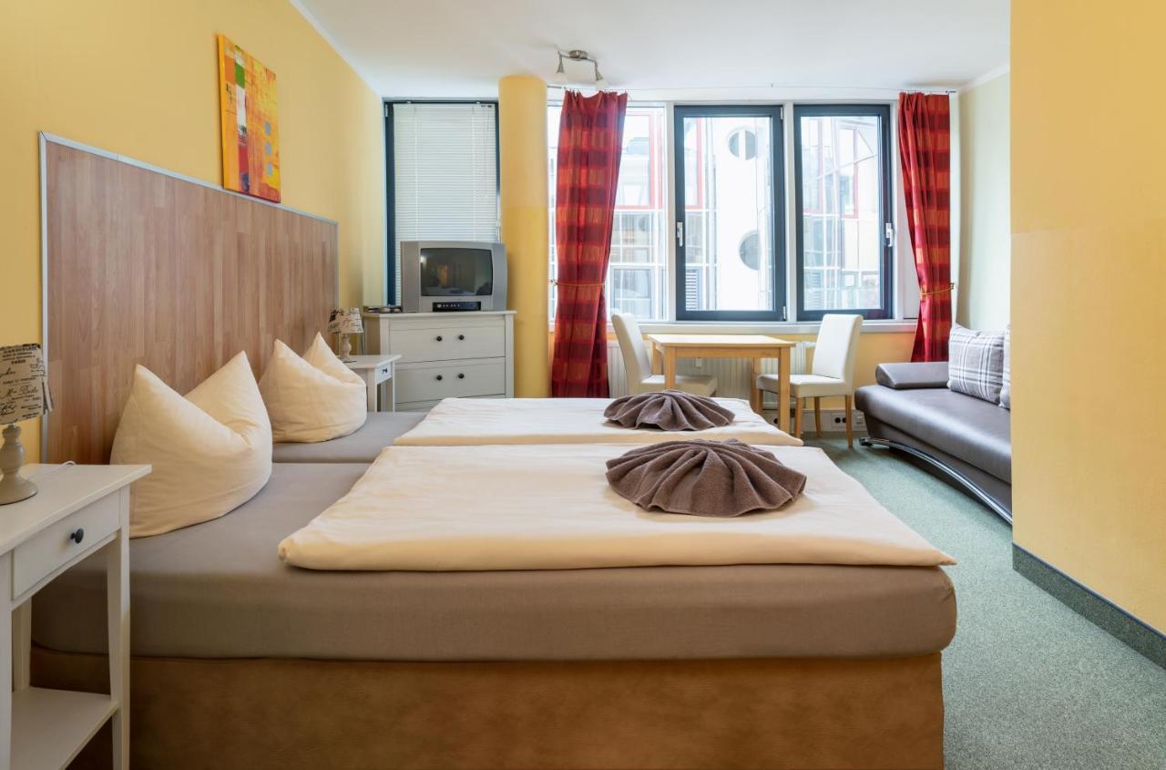 Pension Schlafgut Leipzig Exterior foto